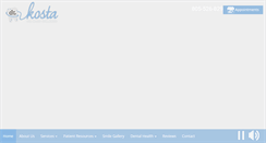 Desktop Screenshot of kostasmiles.com